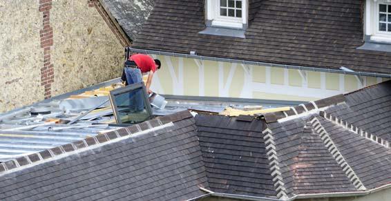 Etanchéité - Poser un isolant pour toiture