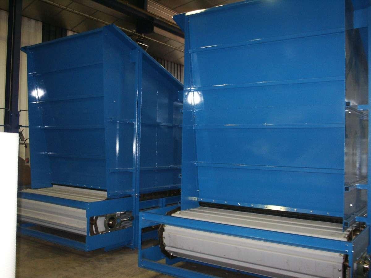 Convoyeurs acier avec prestation de montage