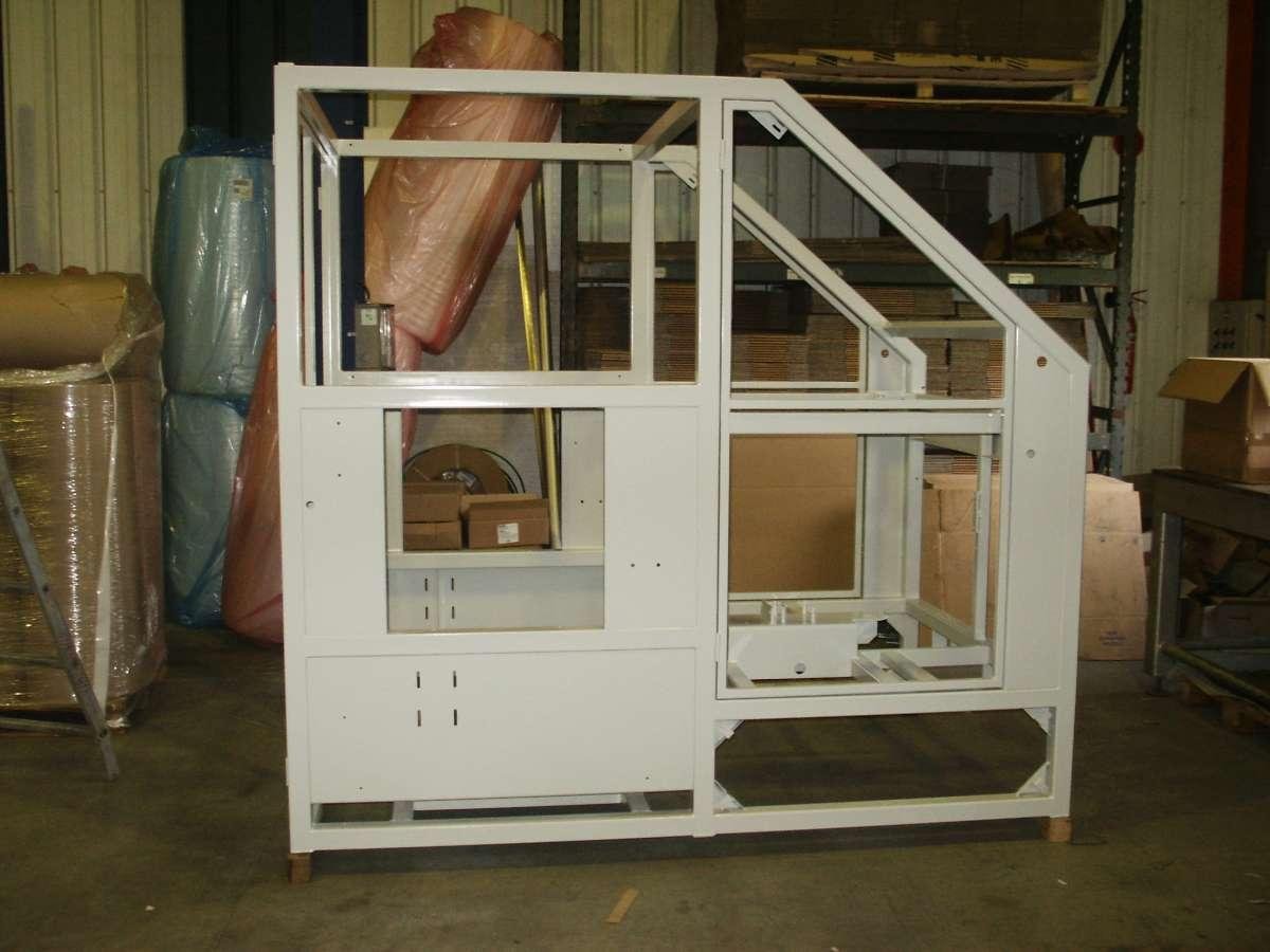 Machine en acier peint