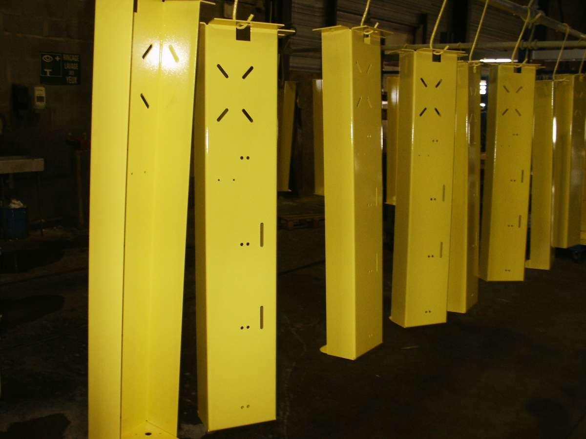 Tôleries acier peintes