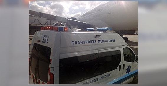 Transport aéroport ambulance Clamart 92