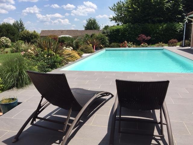 Construction de piscine et terrasse
