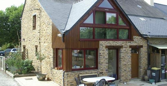 Architecte - réhabilitation maison ancienne Beignon