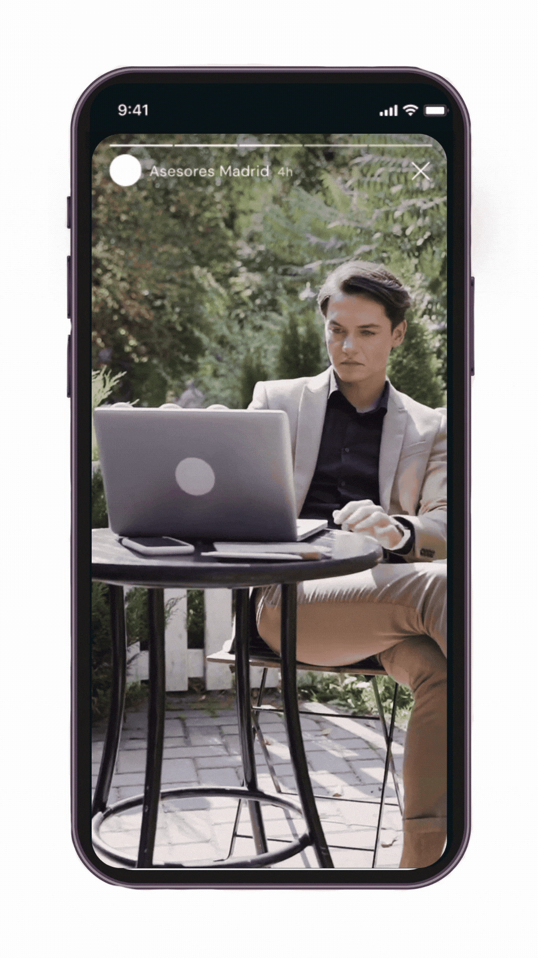 ejemplo de reel producido por nosotros