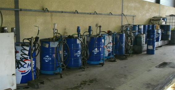 Châteauneuf-du-Rhône - Garages poids lourds