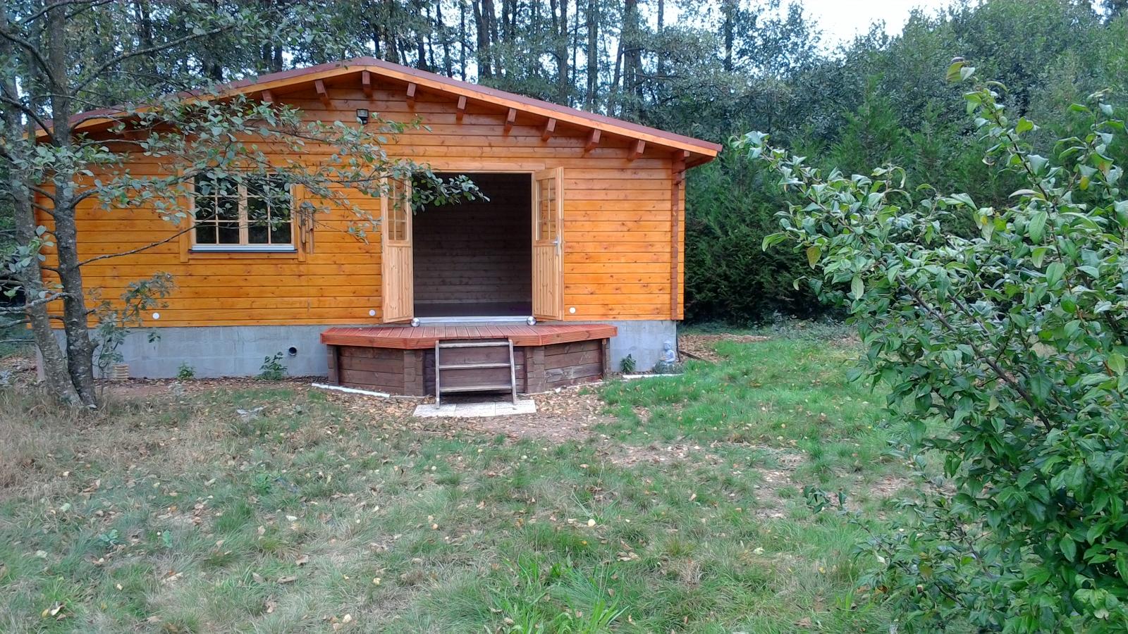 Chalet cours de yoga