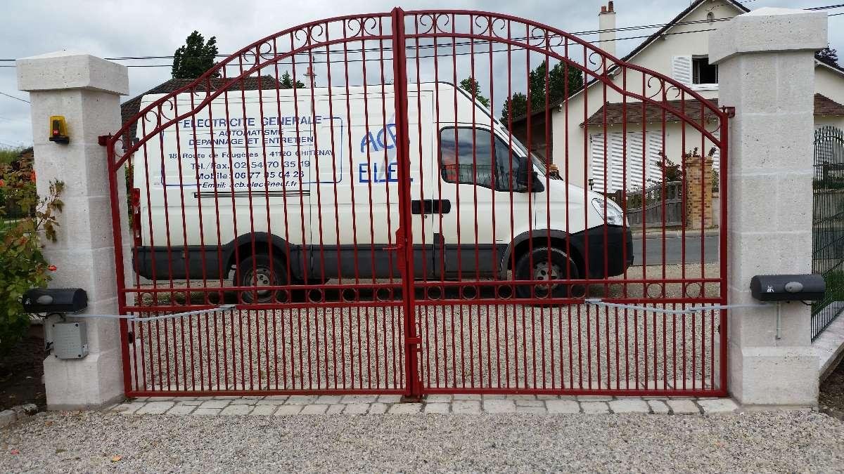 Motorisation de portail à Blois