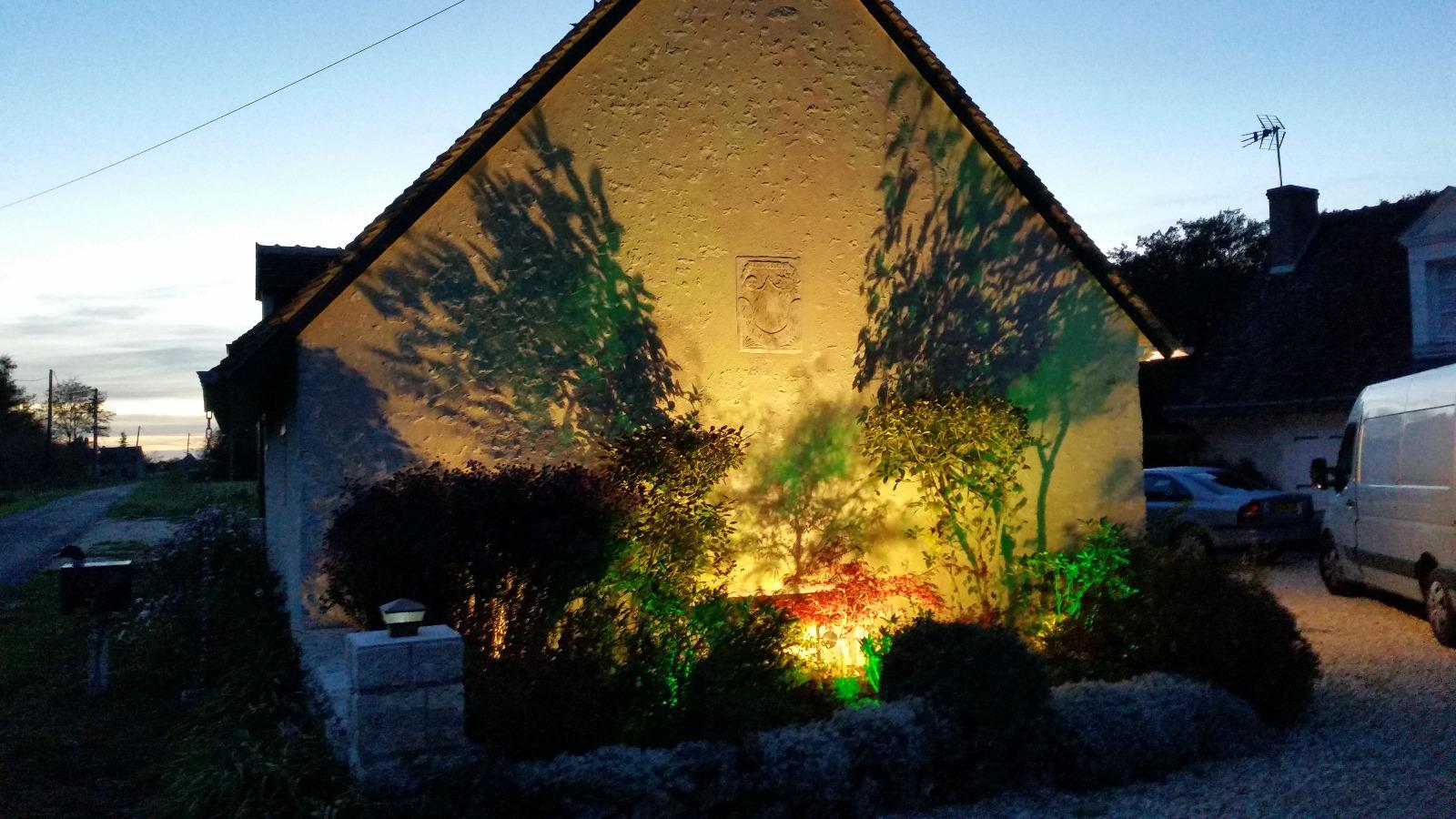 éclairage extérieur