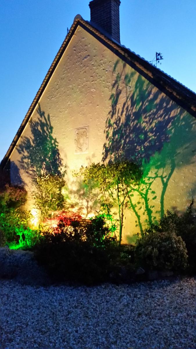 éclairage extérieur de maison