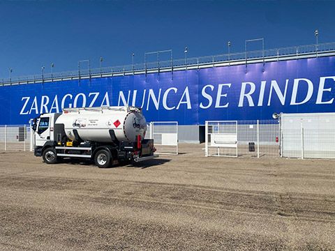 Carburantes Navas vehículo de transporte