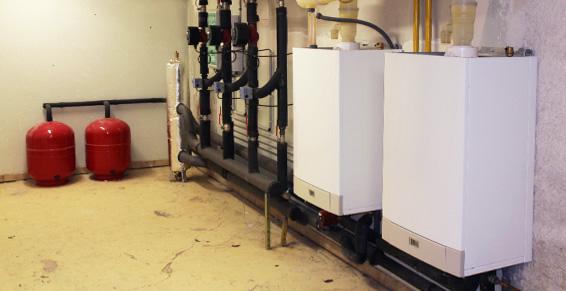 Nous posons également votre chaudière