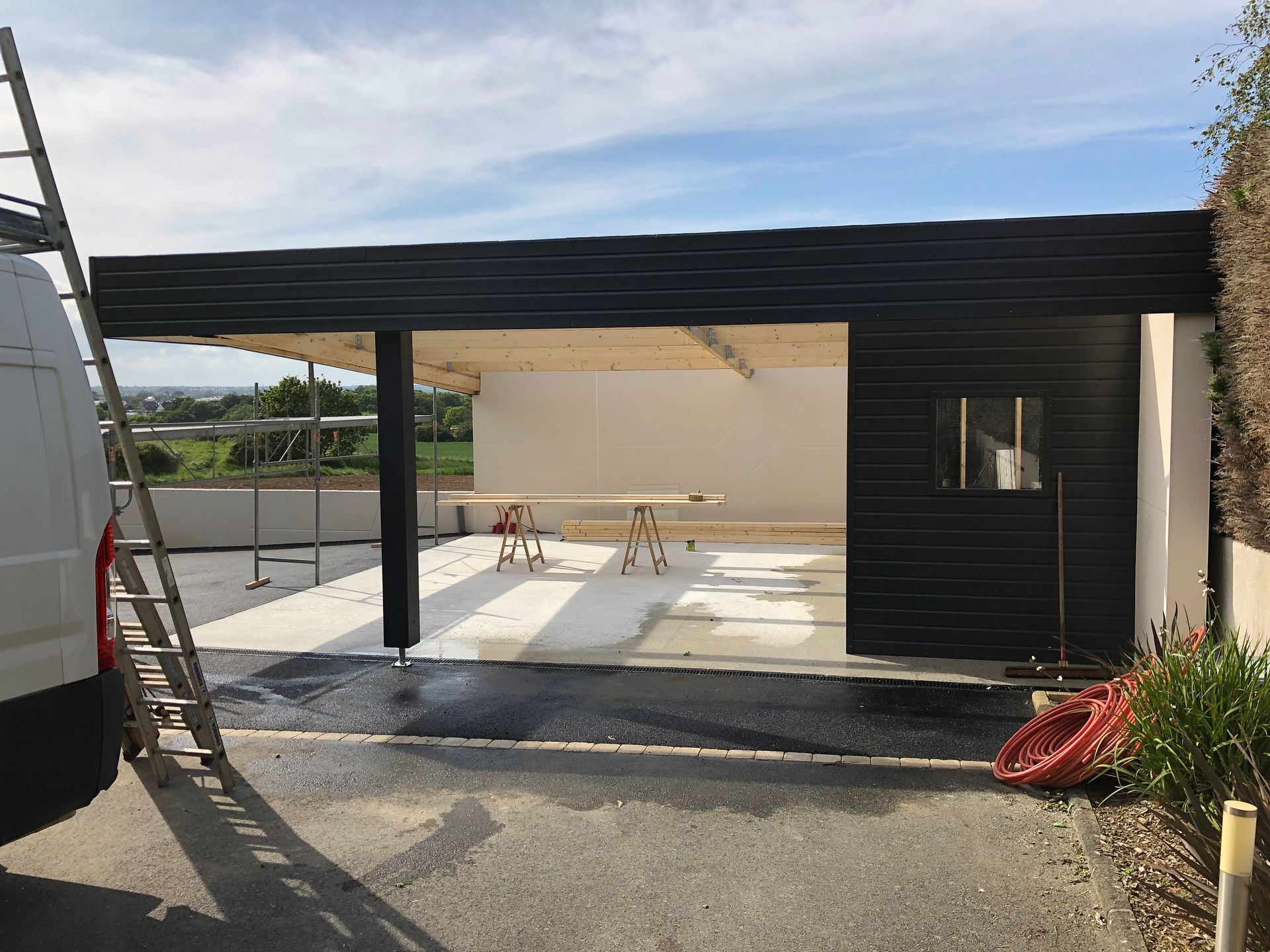 Aménagement extérieur avec une pergola