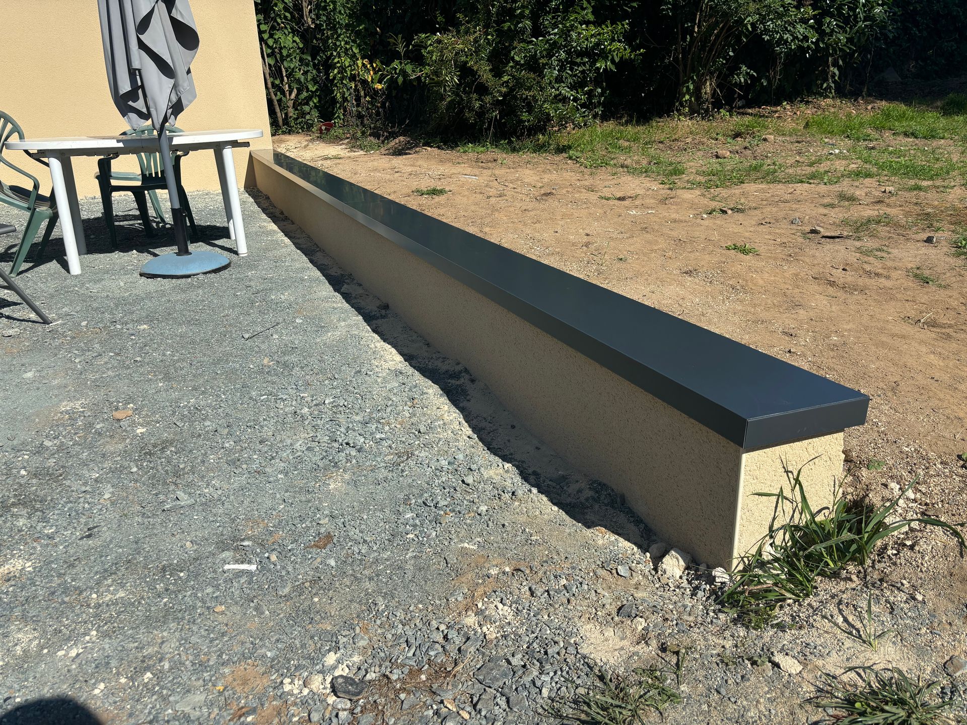 Petit muret pour aménagement extérieur