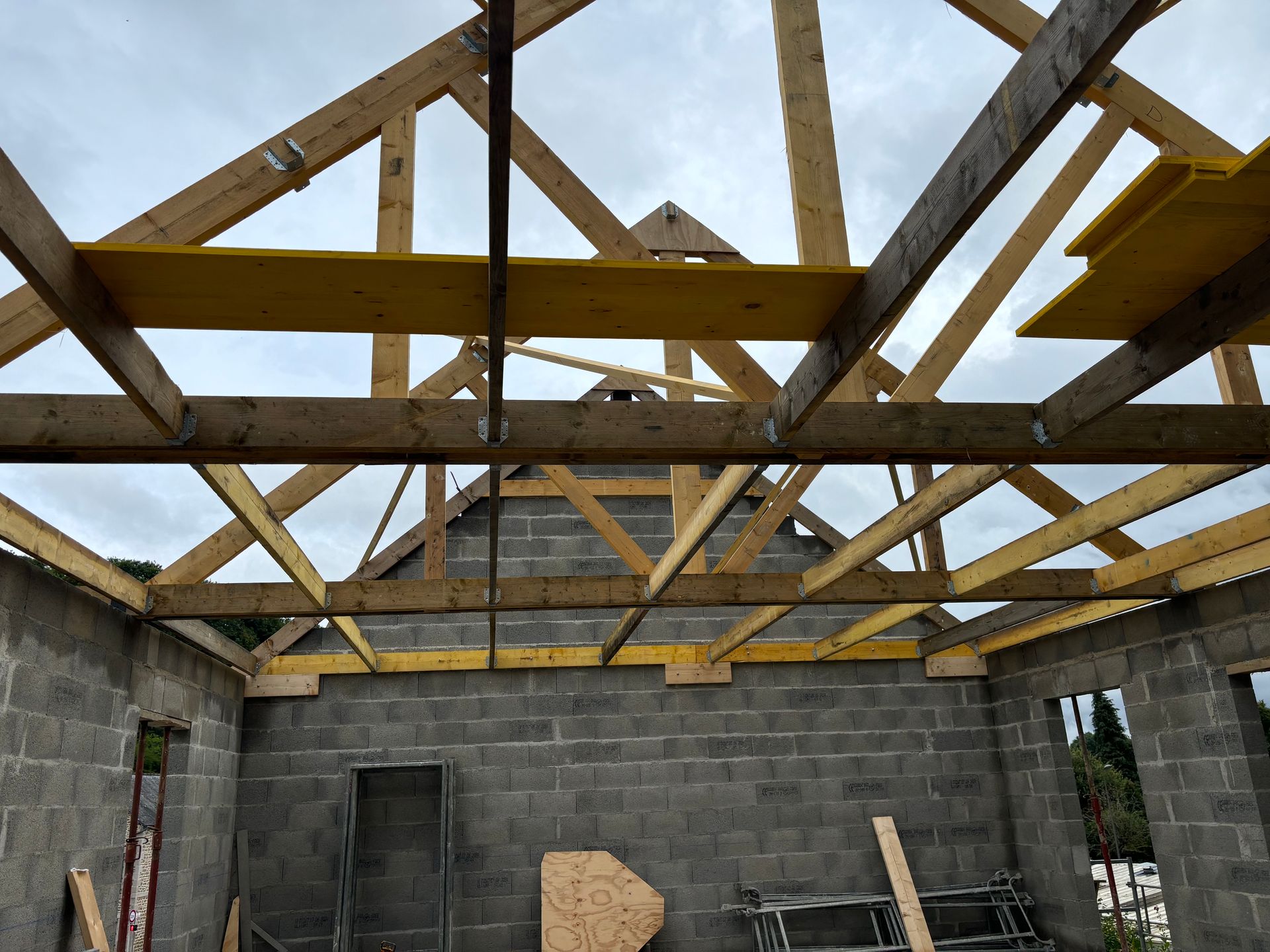 Structure de la charpente