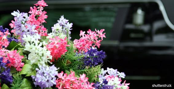 Fleurs funéraires