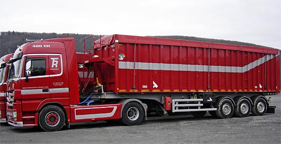 Transport international à Haybes