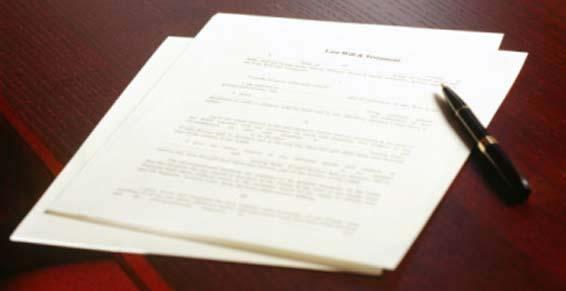 avocat Lille - contrat rédigé par l'avocat