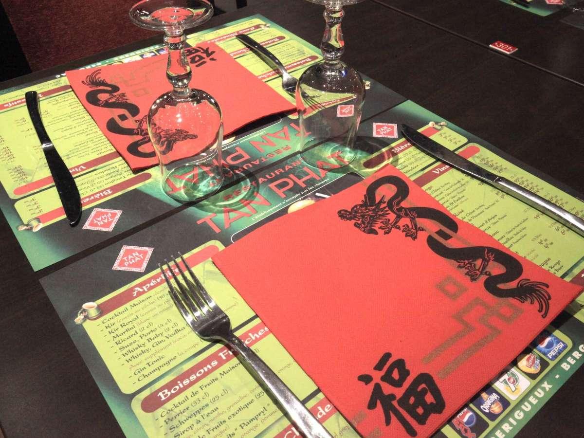 Le dressage des tables