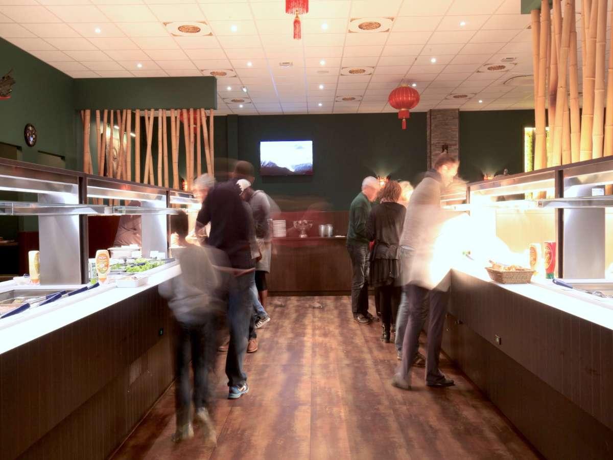 Les buffets du restaurant