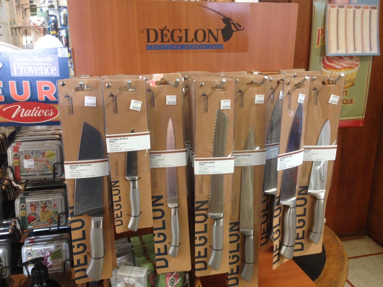 Gamme de couteaux DEGLON