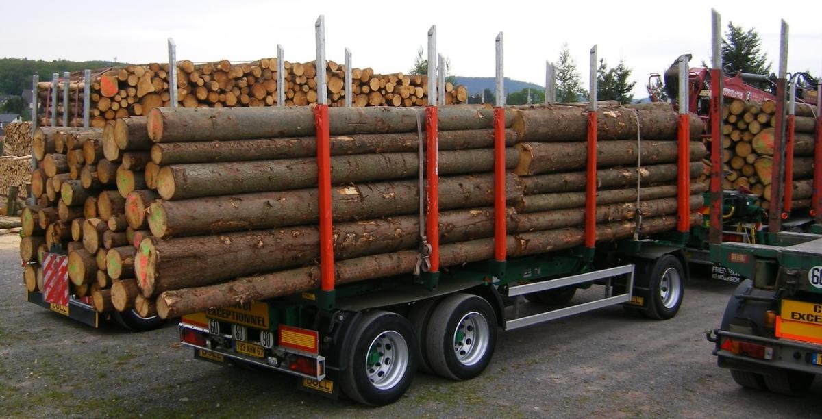 chargement de billons