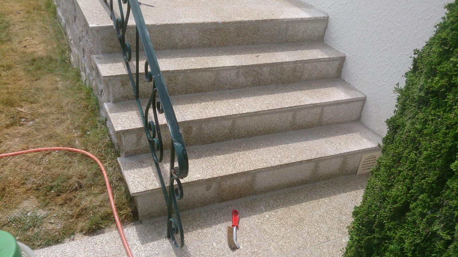 Dallage d'escalier - M. Cédric Dayot à Plérin