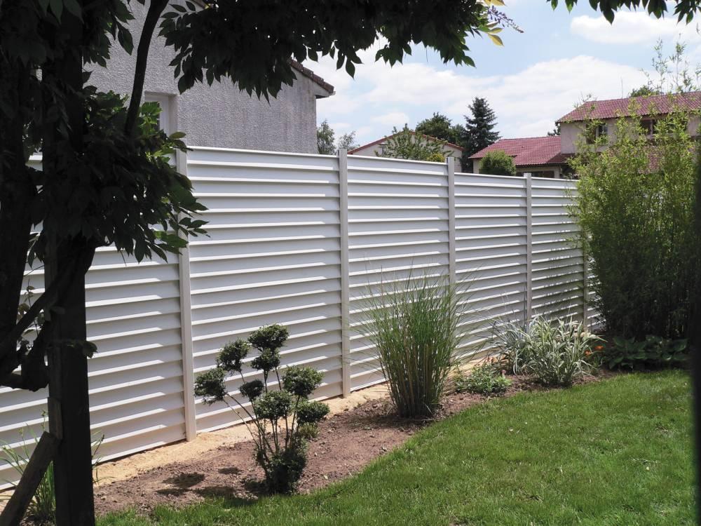 Clôture en aluminium de 1.80m de hauteur