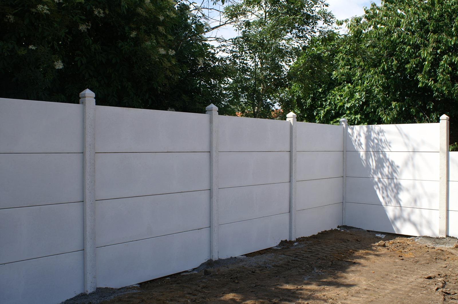 Clôture béton