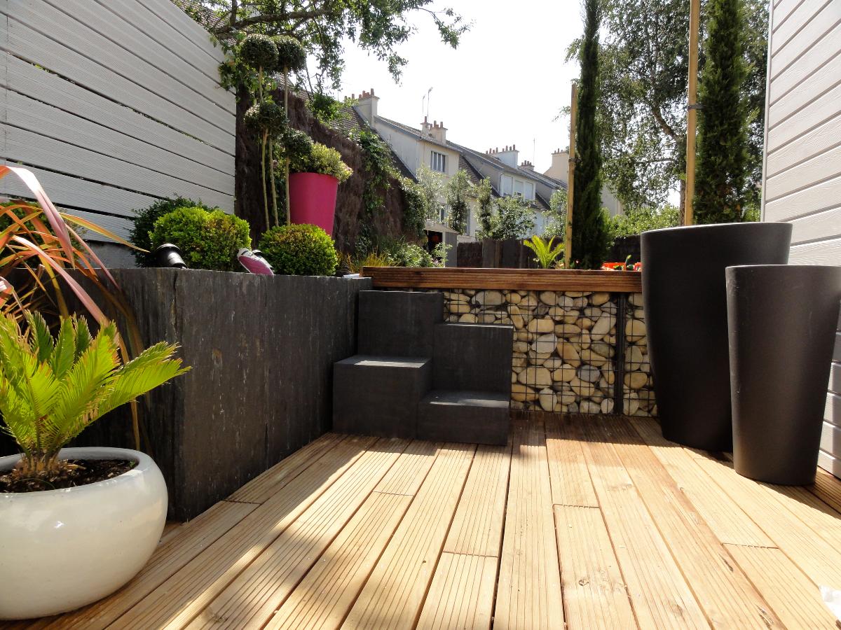 Même les petites terrasses deviennent un espace à vivre