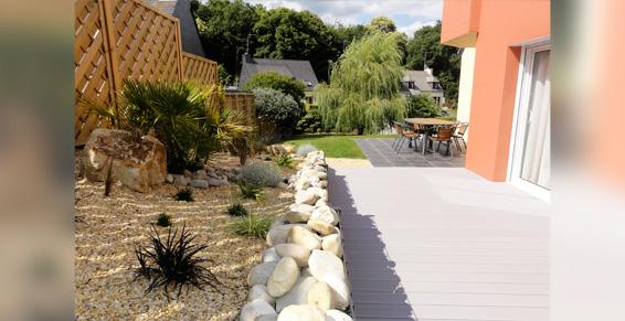 Abelia Paysages réalise tous travaux de maçonnerie pour votre jardin