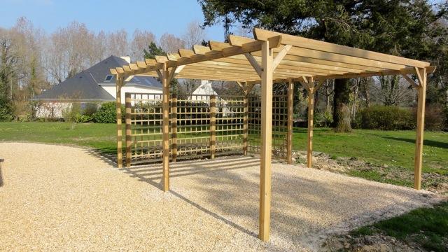 ABELIA PAYSAGES réalise votre carport