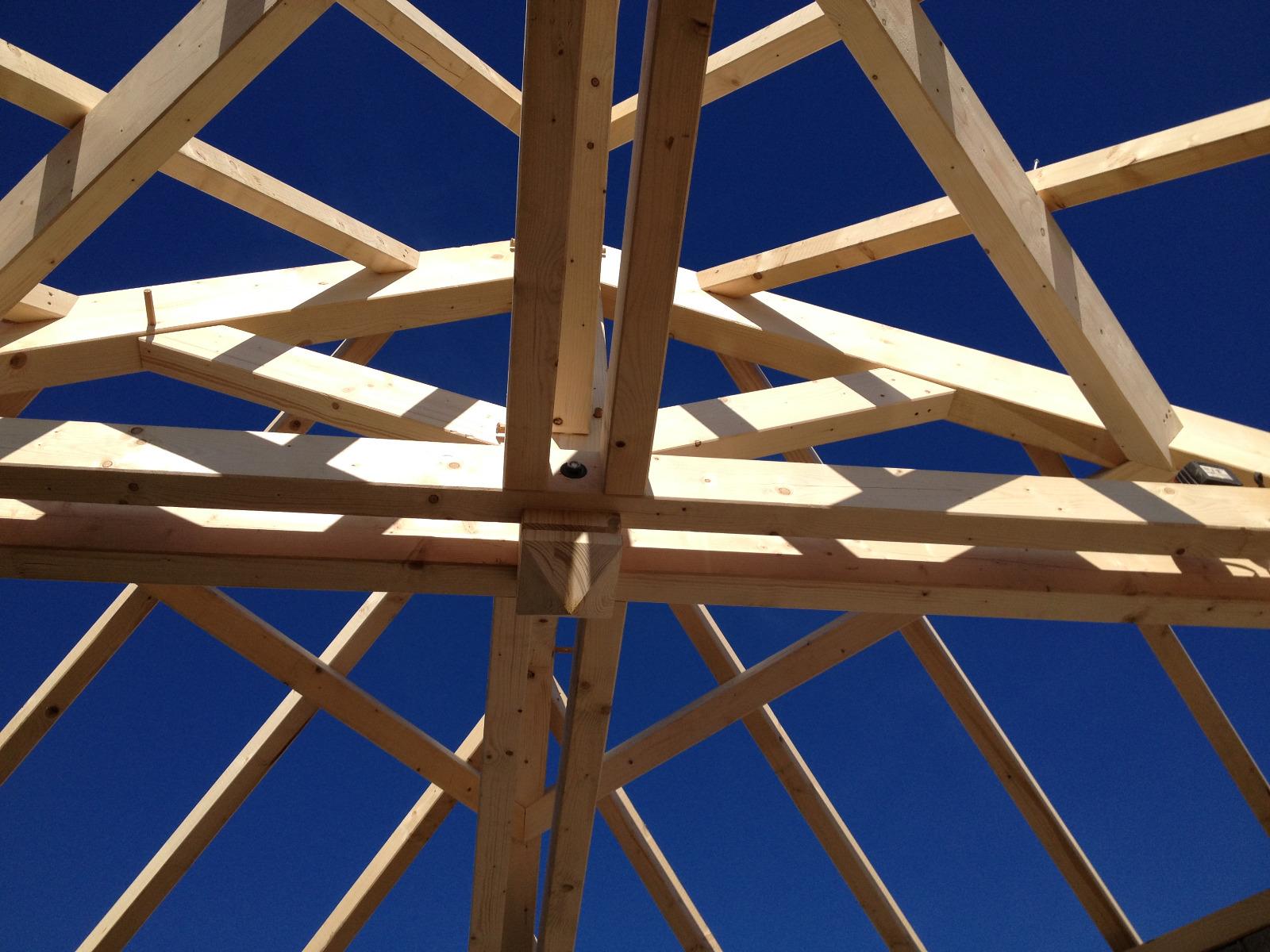 Charpente à Vivonne