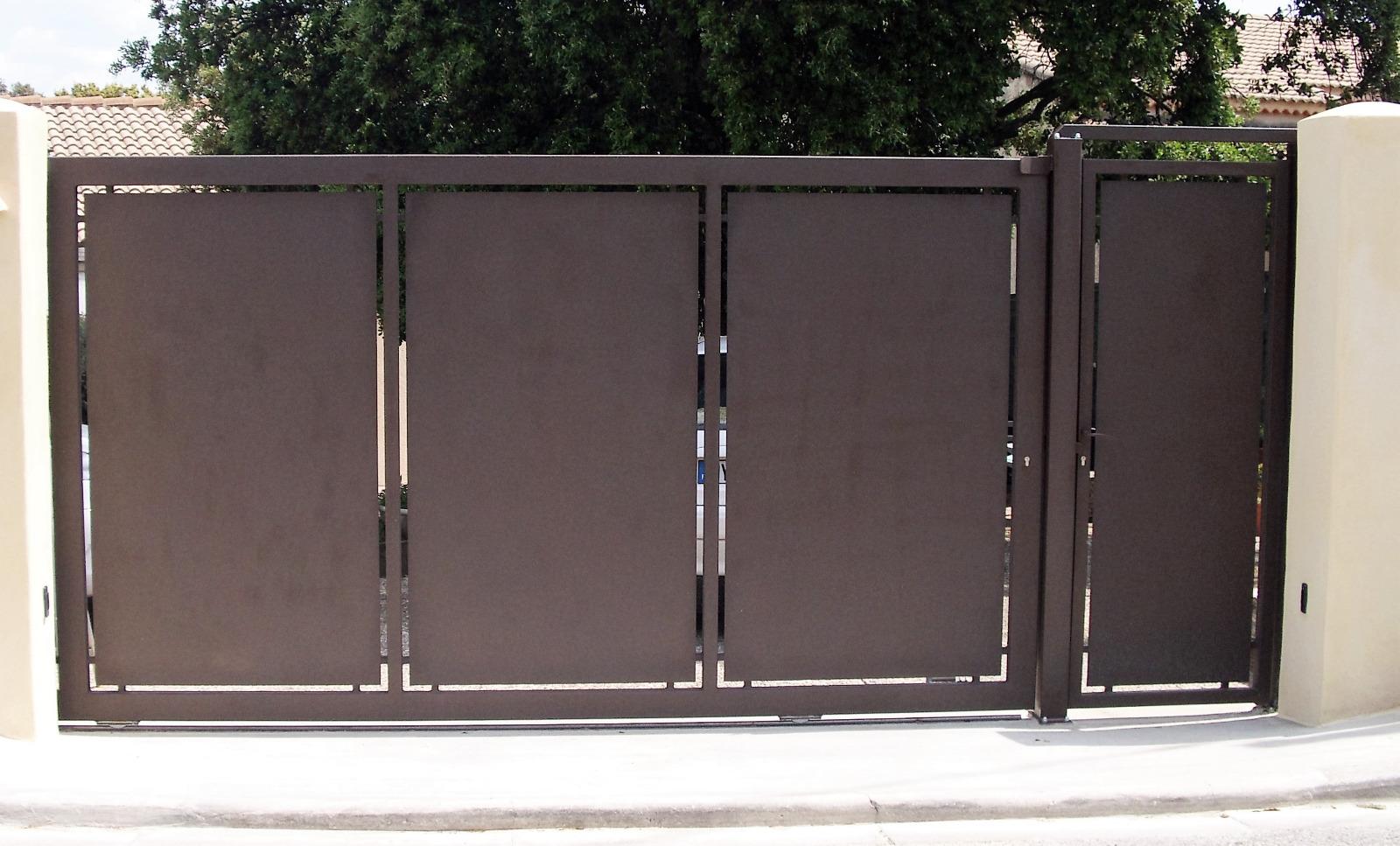 Portail 009 coulissant