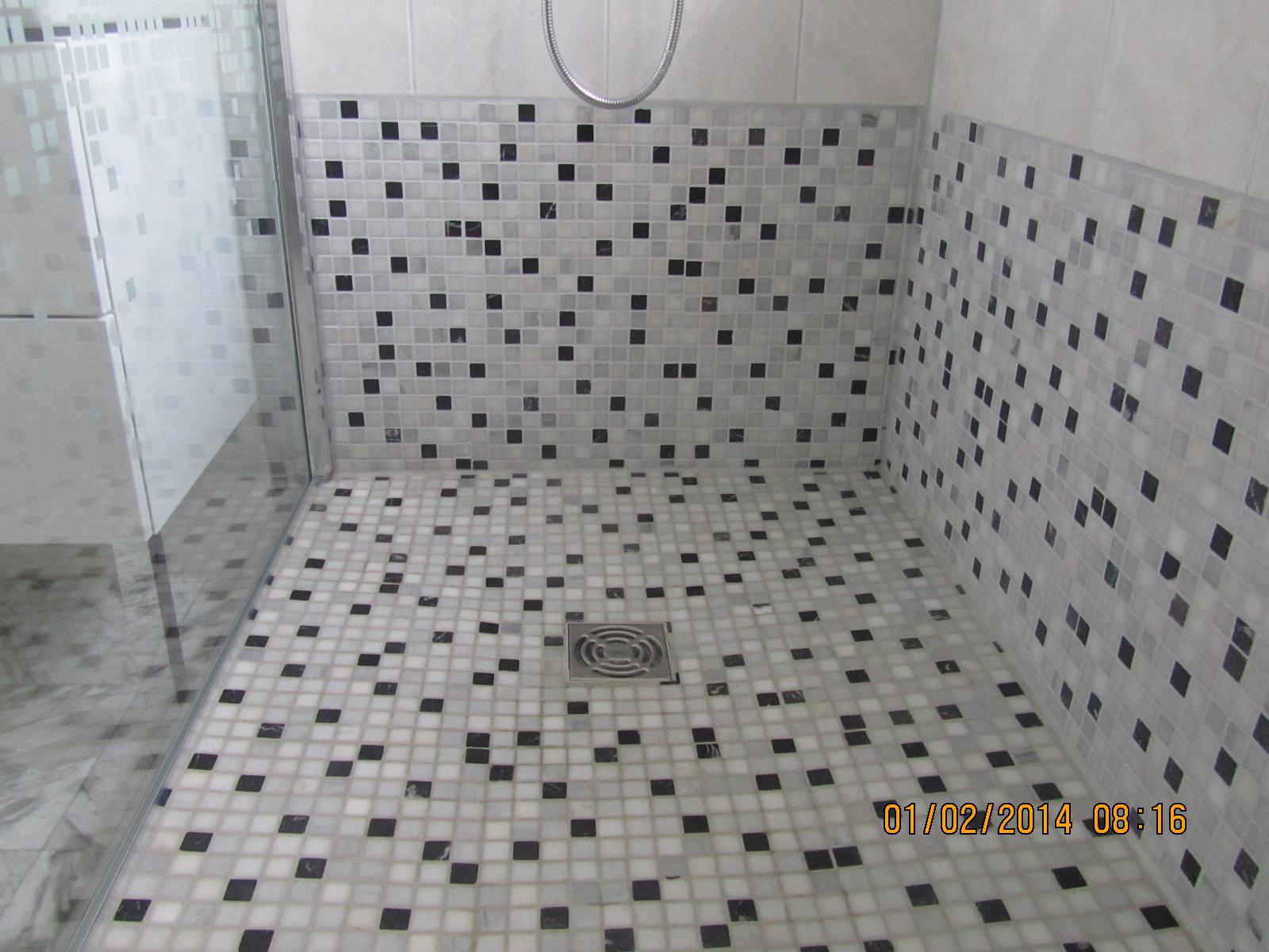 Douche à l'italienne