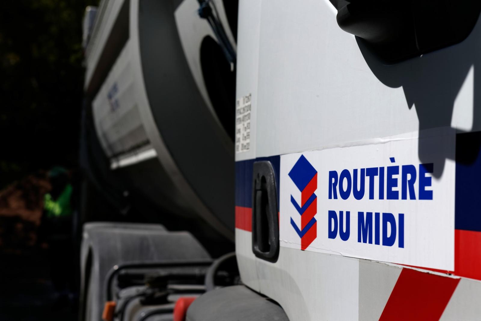 Société Routière du Midi crée des pistes forestières près de Gap