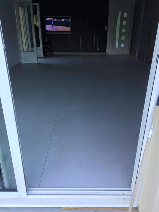 Florian Perroux, carreleur