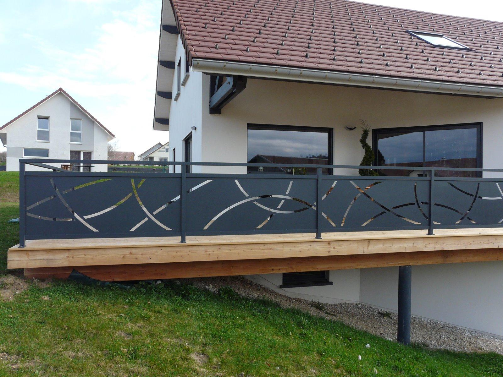 rambarde alu coupe laser