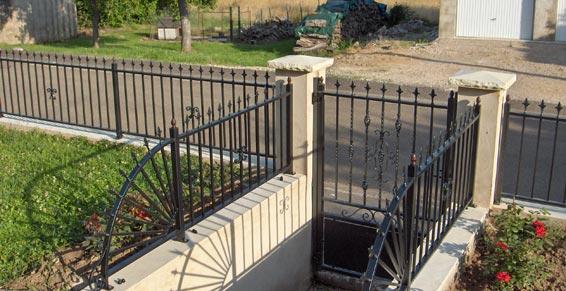 Clôture portillon