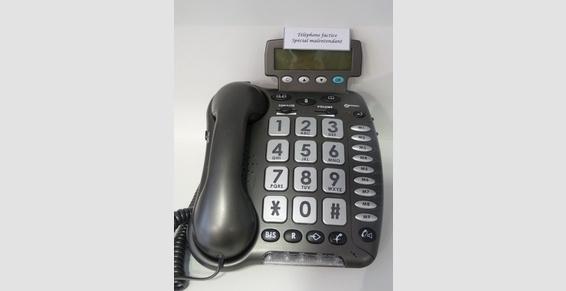 téléphone spécial malentendant