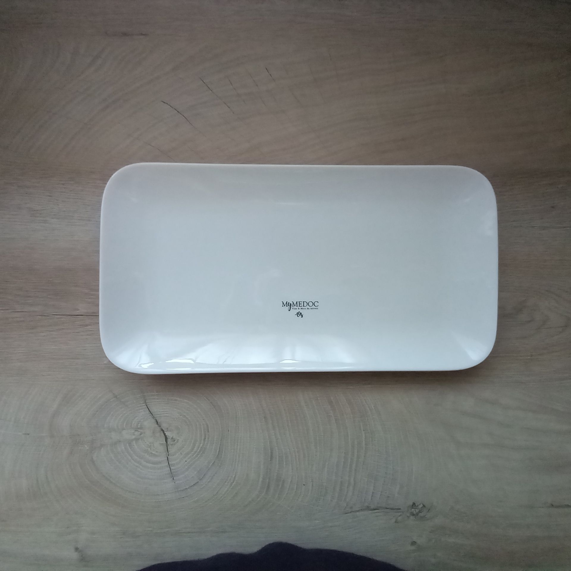 Marquage dans une assiette rectangulaire