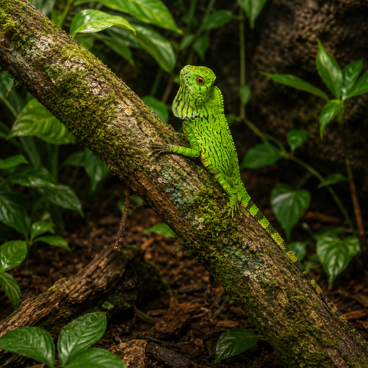 Gonocephalus abbotti