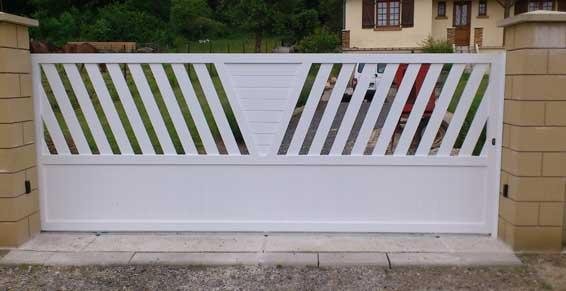 Nous proposons un large chiox de portails aluminiums à Noyon