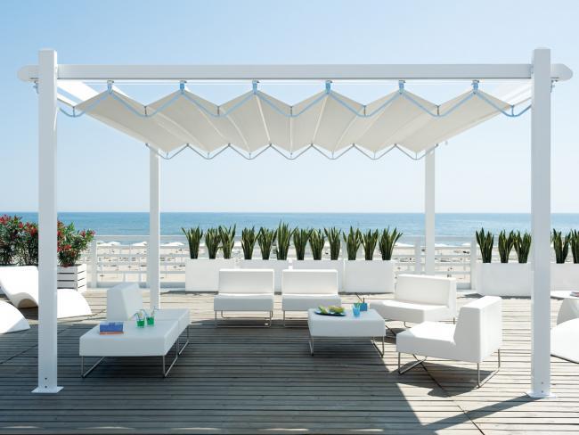 Velum à Carpentras - Le Store Marseillais