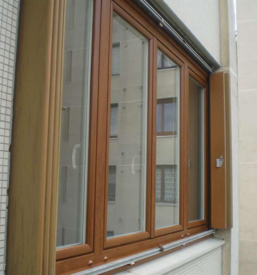 Fenêtre PVC Chêne doré - Morsang-sur-Orge