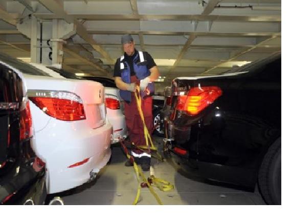 Transport maritime des voitures