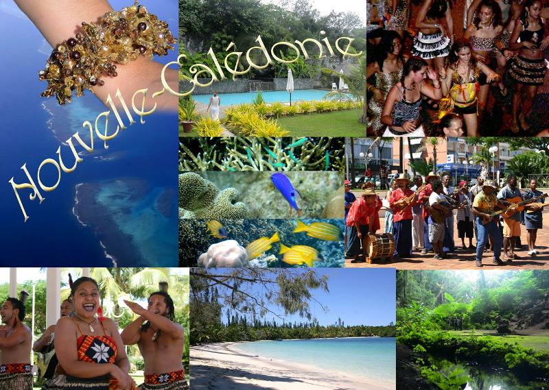 Carte postale de la nouvelle-Calédonie