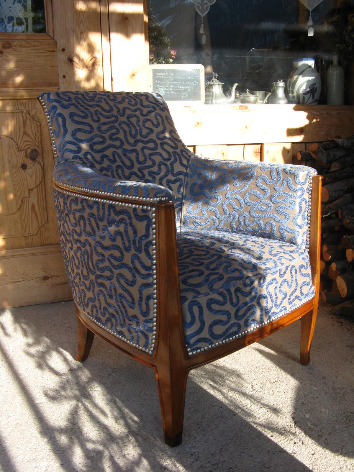 Marianne Dubost - Réfection de fauteuils