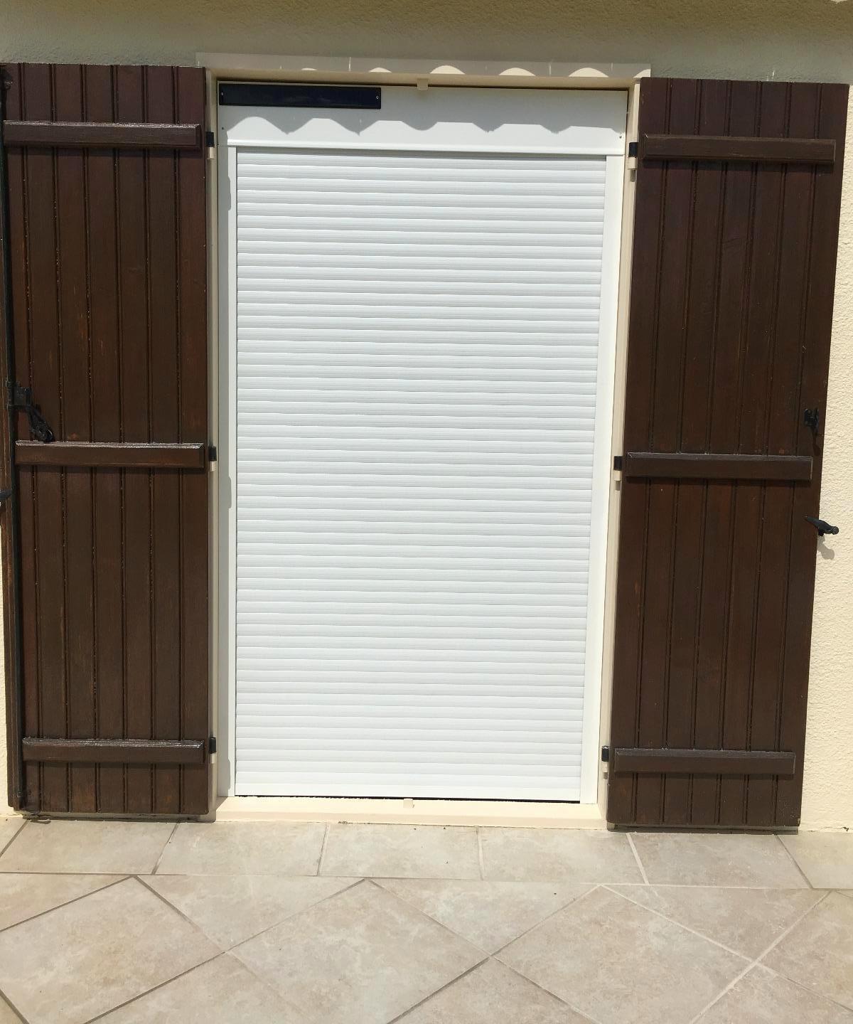 Volet roulant en ALU, solaire