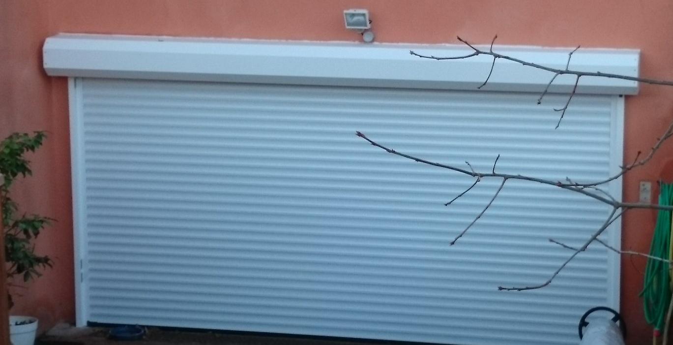 porte de garage enroulable