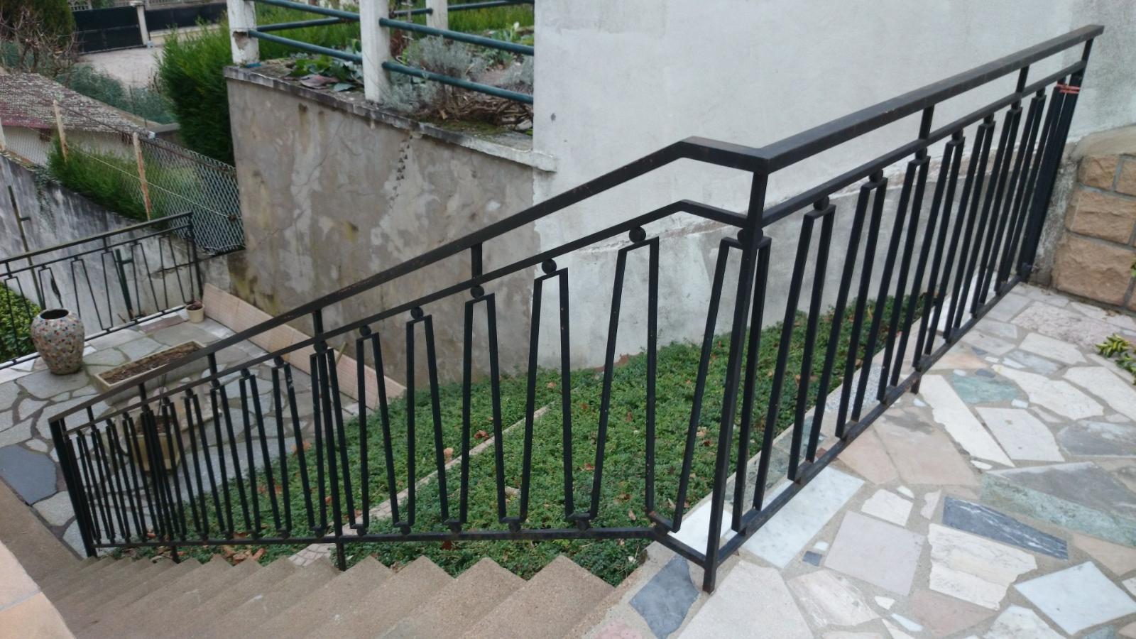 Rampe d'escalier  Serrurier à Lyon